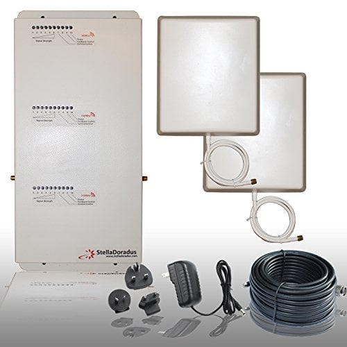 StellaHome Ripetitore triband GDW | riceve Qualsiasi Segnale di telefonia Cellulare Disponibile, Lo amplifica, e Poi Lo invia all’Interno di casa.