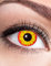 Eyecatcher 84063141-615 - Farbige Kontaktlinsen, 1 Paar, für 12 Monate, Rot, Schwarz, Karneval, Fasching, Halloween