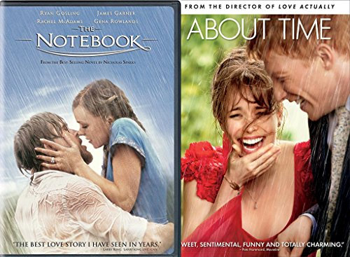 The Notebook + About Time Romance Movie DVD Rachel McAdams Set Double Love Twice as Much