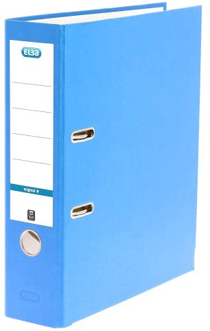 Elba Ordner A4, smart Original, 8cm breit, Papier Innen/Außen, blau