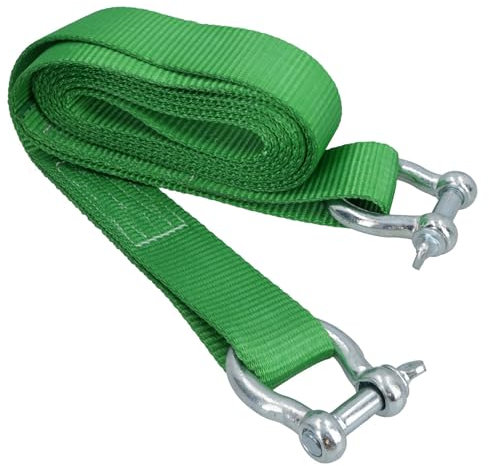 Tow Rope/Towing Road Recovery Strap with Two Shackles 4 Metre 8 Ton SM009