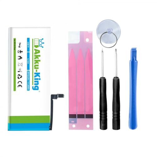 Akku-King Akku kompatibel mit iPhone 6 Plus / 6P - Li-Polymer 2915mAh - mit Öffnungswerkzeug/Klebestreifen