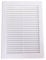 AirTech-UK Air Vent Grille White Plastic Wall Ducting Ventilation Cover 4 6 8 10 12 14 (200x200mm)
