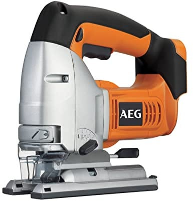 AEG 18 V PRO18V Akku-Stichsäge BST18X-0 (Hublänge 26 mm, max. Schnitttiefe Holz 80 mm, 5-fach Pendelhub, Gehrungsschnitte bis 45°, werkzeugloser Sägeblattwechsel, ohne Akku & Ladegerät, im Karton)