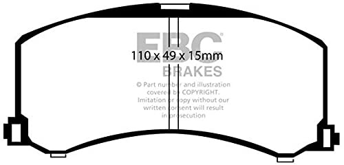 EBC Brakes DP1041 Blackstuff Brake Pads