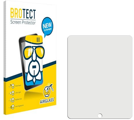 BROTECT Schutzglas für Apple iPad 1 2010 Schutzfolie Panzer Folie Glas Displayschutz Made in Germany [Kratzfest 9H, Anti-Fingerprint,Transparent]