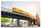artboxONE Poster 30x20 cm Städte Berlin U-Bahn hochwertiger Design Kunstdruck - Bild Berlin Brücke Hauptstadt