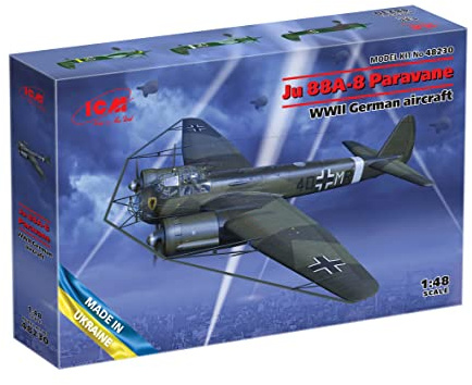ICM 1:48 - Ju-88A-8 Paravane WWII German Aircraft