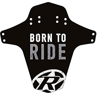 Reverse Mudguard Schutzblech Born to Ride, grau