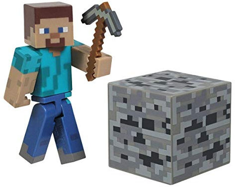 Minecraft 16501 - Core Spieler Steve, bewegliche Figur mit Zubehör
