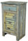 GURU SHOP Vintage Beistellschrank, Kommode, Nachttischschrank, Flurschrank - Modell 40, Braun, 75x45x36 cm, Kleine Schränke