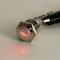 E Support 19mm Puissance Rouge LED 12V 3A Bouton Poussoir Voiture Momentané Interrupteur à Bascule Commutateur Métal Corne Orateur Klaxon ON/OFF