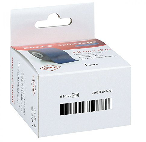 DRACO TAPEVERBAND 3,8 cmx10 m blau 1 St