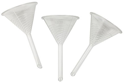 Neolab 6-1112 Embudos de Decantación - 70 mm de diámetro, 7 mm de drenaje Durhmesser (Pack de 6)