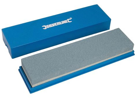 Silverline CB14 Silicon Carbide Combination Sharpening Stone Fine / Medium Grade