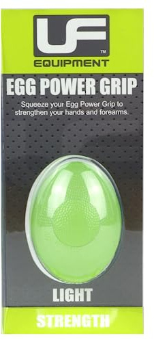 Urban Fitness Equipment Unisex's UFE Egg Power Grip Light, Green