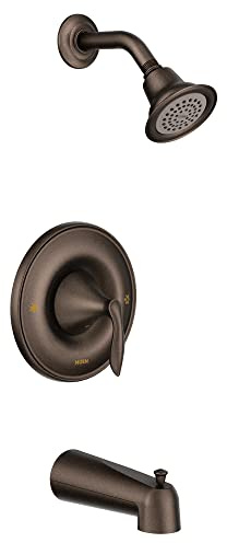 Moen T2133EPORB Eva Posi-Temp Tub and Shower Trim Kit without Valve, Oil Rubbed Bronze by Moen