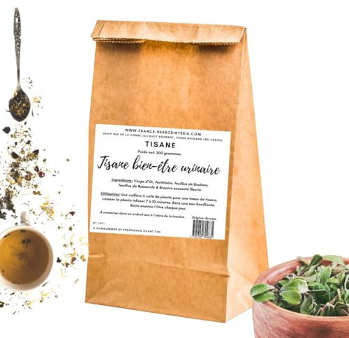 Tisane “Bien-être Urinaire” 200g | Formule Traditionnelle | Fabriquée en France