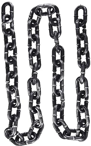 Fun World 8075 74 Chain Links, Plastic, Multicolor