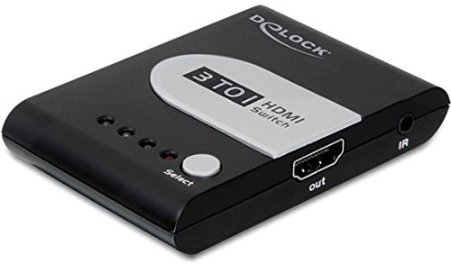 Switch Delock 3-Port HDMI 3 in > 1 High Speed