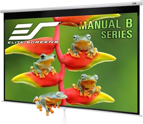 Elite Screens M100H projection screen - projection screens (White)