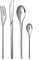 Robert Welch Bud Bright, 24 Piece Cutlery Set for 6 People. Made from Stainless Steel. Dishwasher Safe.