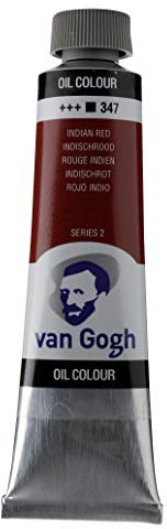 Van Gogh Huile de peinture rouge indien, taille unique