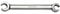 KS Tools 518.0501 CHROMEplus Offener Doppel-Ringschlüssel, 1/4x5/16