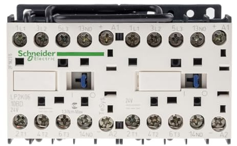 Schneider Electric REVERS CONTACTOR 6A AC3 2.2KW 24VDC COIL