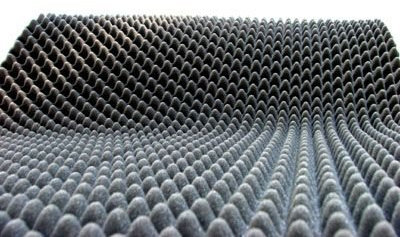 10m² Akustikschaum anthrazit 50mm Platten (Plattengröße: ca. 2000mm x 1000mm) Value Pack