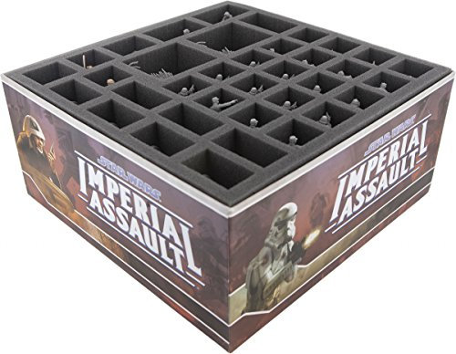 Feldherr Schaumstoff-Set kompatibel mit Star Wars Imperial Assault Brettspielbox