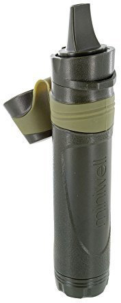Water Filter Straw - Triple filtration to 0.05 Microns, Highest Filtration Available. Miniwell L600. Carbon Fiber, UF filters can be easily cleaned or replaced. Weighs only 3.5 ounces! Ideal for emergency prepardness, traveling, camping, hiking, fishing, or any where you need safe, clean water. by miniwell