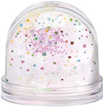 walther design Glitzerkugeln 6,5 x 6,0 cm Kunstglas GK100S