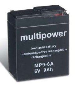 MultiPower - BleiGel Akku MP9-6A