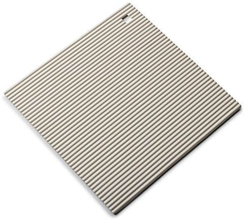 Zeal Silicone Heat Resistant Non-Slip Trivet, Cream, 22 cm