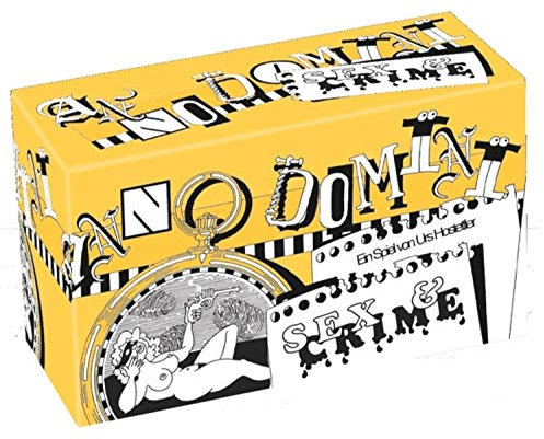 ABACUSSPIELE 09985 - Anno Domini - Sex und Crime, Quizspiel, Kartenspiel - schätzen - bluffen - zweifeln, Yellow