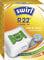 Swirl R22 MicroPor Staubsauger-Btl. R 22 MP Plus Green, Rohstoffe, 5 liters, Weiss/opulenter Garten