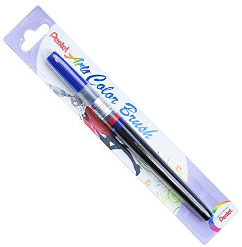 Pentel XGFL-103X Pinselstift mit Aquarelltinte, blau