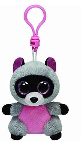 Ty - TY33007 - Beanie Boo's - Porte-clés Rocco le Raton Laveur