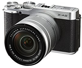 Fujifilm X-A2 Premium Camera with XC 16-50 mm Lens Kit - Silver (16.3 MP)