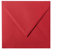 Paper24 25 Briefumschläge 12x12 cm, Umschläge quadratisch 12x12 cm, 120g/m², feuchtklebend in der Farbe: Weinrot
