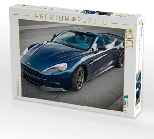CALVENDO Puzzle Aston Martin Vanquish Volante | 1000 Teile Lege-Größe 64 x 48 cm Foto-Puzzle für glückliche Stunden