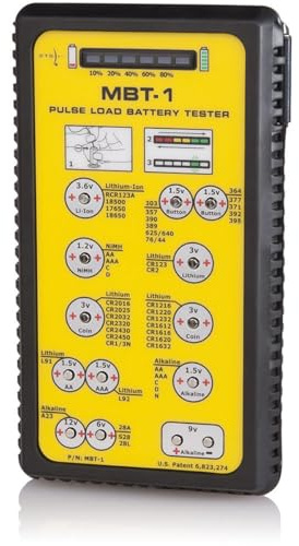 ZTS Inc. MBT-1 Multi-Battery Tester for More than 30 Different Battery Types.