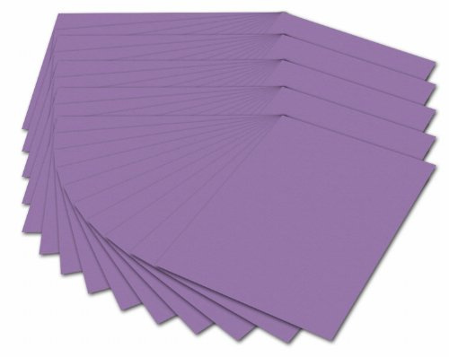 Bringmann folia 614/50 28 Photo Card DIN A4, 300 g/m², 50 Sheets, Lilac, for Crafts and Creative Design of Cards, Window Pictures and Scrapbooking
