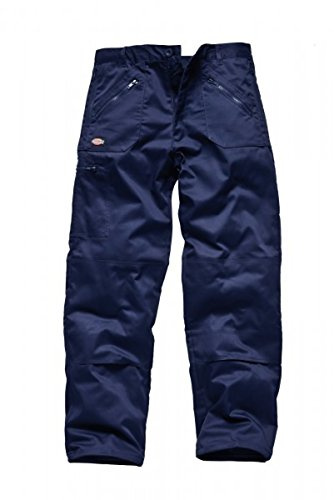 Dickies Redhawk Action Work Trousers Regular Leg (Waist 32, Black)