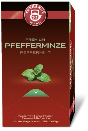 Teekanne Premium Pfefferminze 20 Beutel, 2er Pack (2 x 45 g Packung)