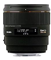 Sigma 85 mm F1,4 EX DG HSM-Objektiv (77 mm Filtergewinde) für Nikon Objektivbajonett