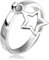 Elli Damen Ring Sterne 925 Sterling Silber Größe: 52 mm 06400859