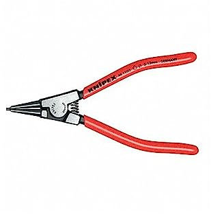 KNIPEX Tools - Circlip Pliers for Grip Rings, 1/16-5/32 Shaft Dia. (4611G2)