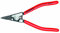 KNIPEX Tools - Circlip Pliers for Grip Rings, 1/16-5/32 Shaft Dia. (4611G2)